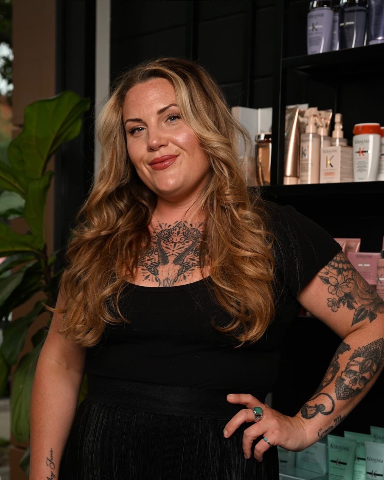 Sarah Eberley, stylist at Dead Swanky